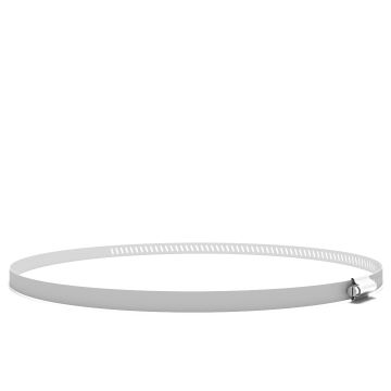 Stainless Steel Worm/Hose Clamp - 289 to 311mm (11.4" to 12.2") - Qty: 15